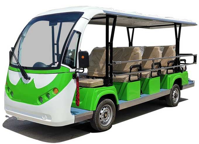 Navigating Terminals with Ease Using 14 Passenger Electric Shuttle Services