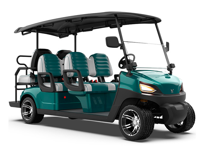 Where Can the 4-Person Forward-Facing Golf Cart Be Used?