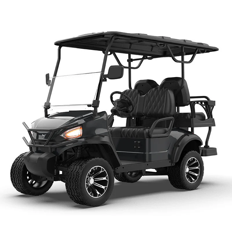 The Stylish Companion – Black Lifted Golf Carts Unleashed