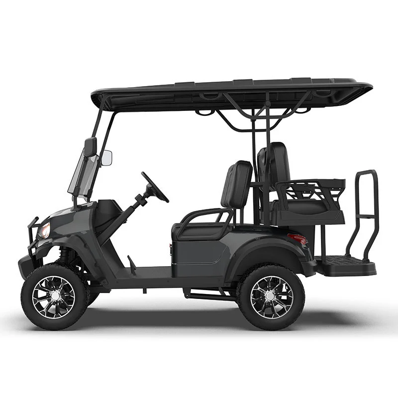 Environmental Guardians: Black Lifted Golf Carts in Eco-Friendly Practices