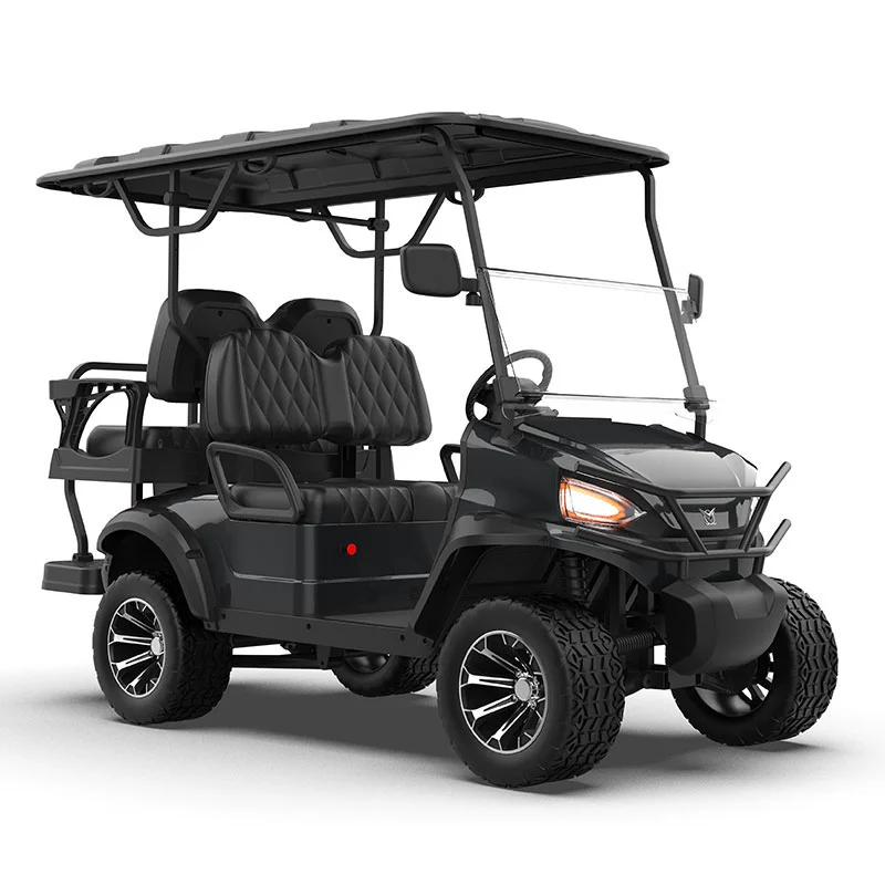 Beyond the Green: How Black Lifted Golf Carts Are Transforming Golf Course Maintenance